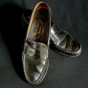 Barrie Ltd. Leather Penny Loafers